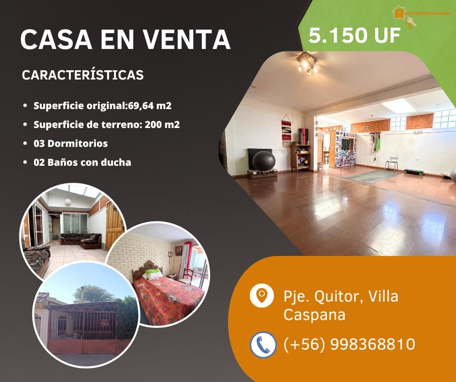 Post de Facebook Venta Pje. Quitor